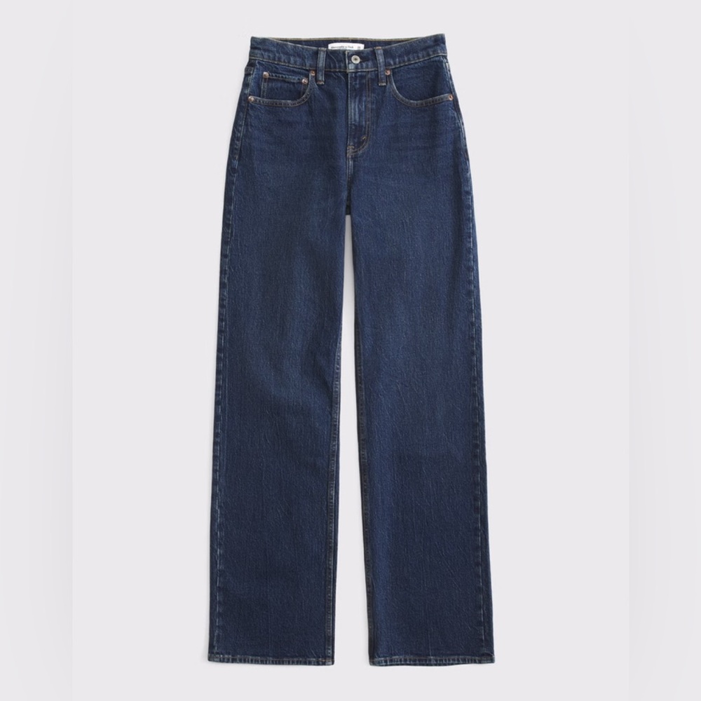 Abercrombie & Fitch High Rise 90s Relaxed Jean 27P 27S Petite